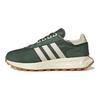 adidas Оригинальные ретро-кеды E5 из кожи и замши, удобные, прочные, низкие, повседневные, унисекс, темно-зеленые HP7849