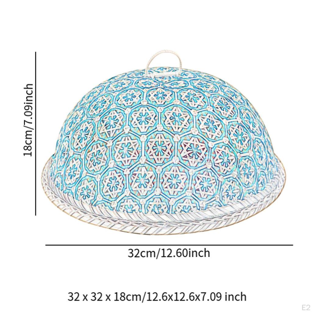 1 комплект, крышка для еды, бамбуковая корзина, портативный практичный кухонный гаджет, сервировочное блюдо для ресторана