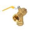 Brass Filter   Valve 1 Inch DN25 Feme Filen, Quick Open and Close, for Water Gas Oil