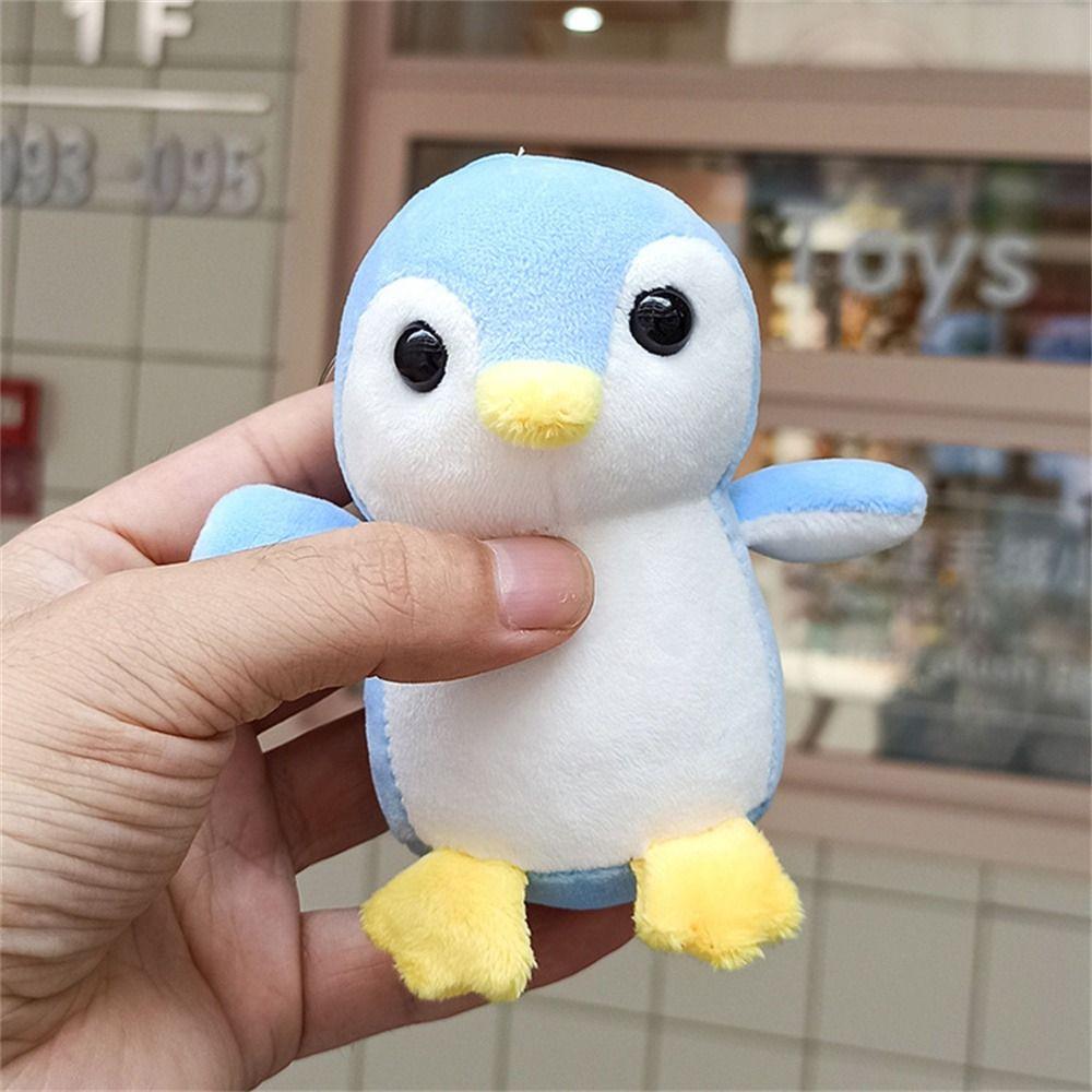 Брелок для сумки с мультяшным животным, куклой-пингвином, кулоном, плюшевой игрушкой-пингвином, плюшевым брелоком в виде пингвина