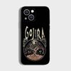 Чехол для телефона Band G-GojiraS Mea Culpa для iPhone 16,15,14,13,12,11 Plus,Pro Max,XS,X,XR,SE,Mini,8,7, Мягкий силиконовый черный чехол