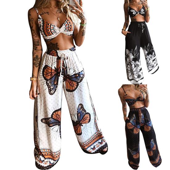 Брюки с широкими штанинами, крутые сексуальные женские широкие брюки, топ-труба, костюм для покупок