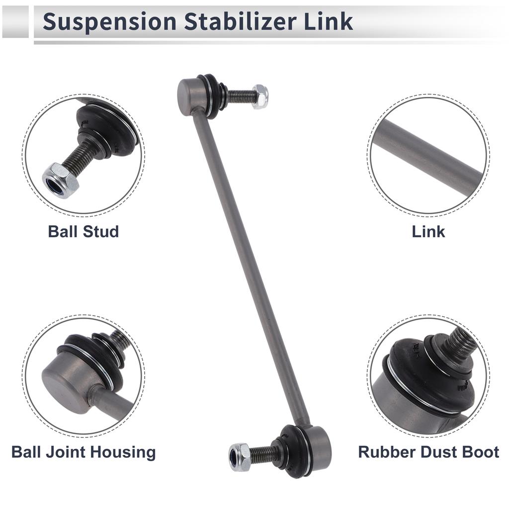 UXCELL Front Stabilizer Bar Links for CHRYSLER 200 16-17 No.68232186AA/K750704 2 Pcs
