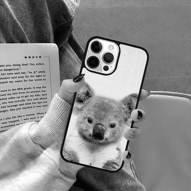 Koala Animals Phone Case Cover for iPhone 17 Air 16 16e 15 13 11 12 Pro Max Max Plus coque fundas Shell