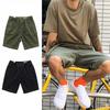 Men Summer Shorts Patch-Pocket Male Garment Comfortable Casual Short Pants Commuter Wear Soft