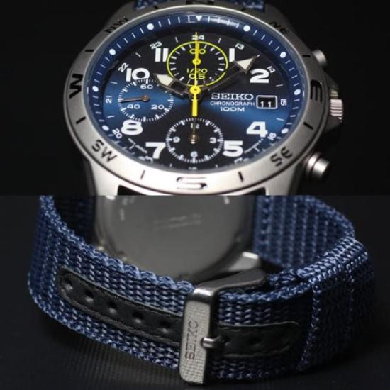 SEIKO SND379R Quartz Chronograph Watch