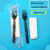 Premium Individually Packaged Disposable Forks for Dining, Spaghetti, and Steak