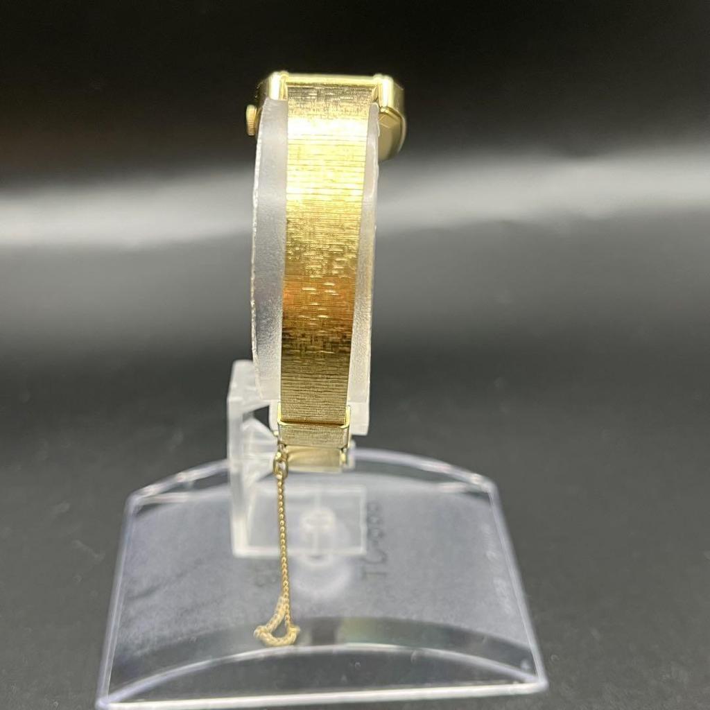 [Б/У] Рабочие золотые часы SEIKO, на батарейке, женские, B99