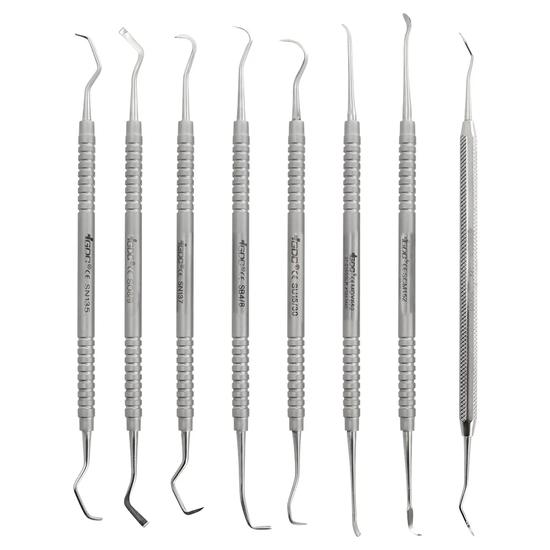 Набор скейлеров GDC для пародонтологии из 8 штук (PSP8)
