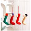 Рождественские декоративные подвески-носки, украшение рождественской сцены, рождественские елочные украшения и подвески