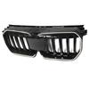 Gloss Black Front Bumper Kidney Grill Grille Compatible for BMW X1 U11 U12 2023-2024