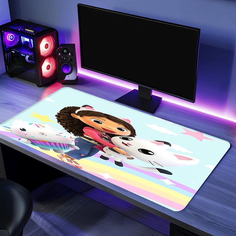Gabby's Dollhouse1 Mouse Pad - Non-Slip Rubber Base, Smooth Surface for Work,Gaming,Office,And Home Use, Desk Mouse Pad