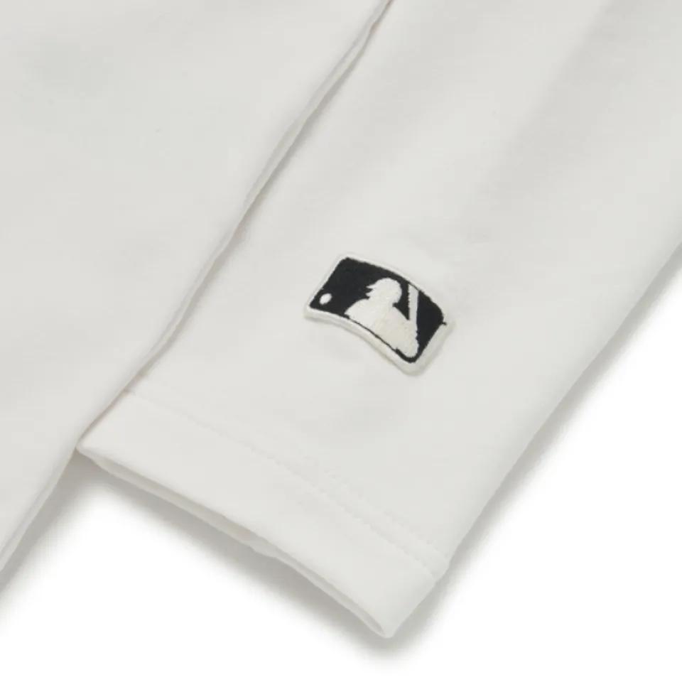 Новые платья с длинным рукавом MLB New York Yankees Женские Белые 3FOPU0124-50WHS