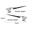 Автомобильные наклейки для Peugeot 208 2008 3008 306 307 308 5008 206 207 RCZ MOTOR SPORT Тюнинг крыла Автоаксессуары Виниловые наклейки