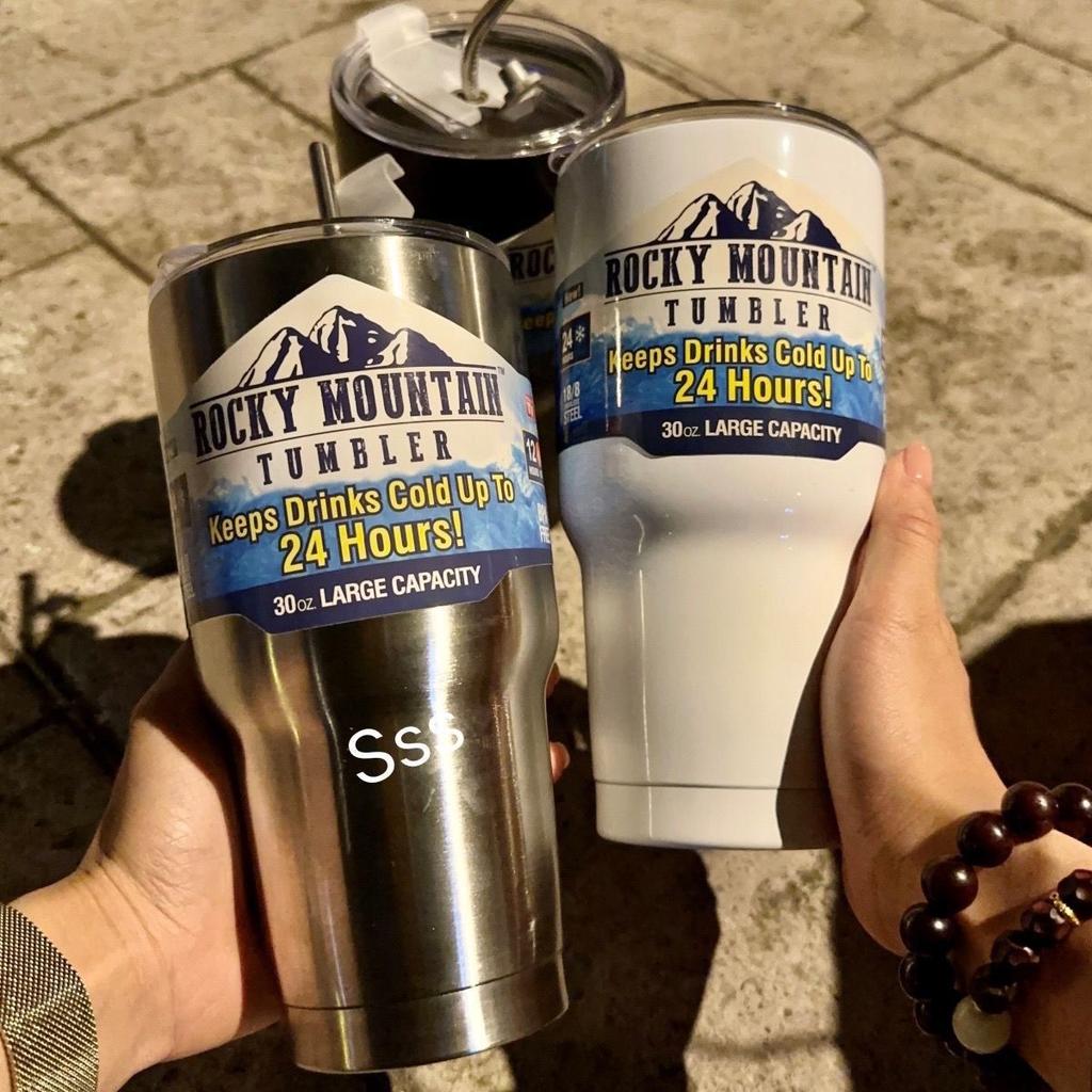 304 Stainless Steel Insulated Coffee Cup Classic Design Lid Dual Purpose Hot Cold Beverages Vacuum Cup for Car Use