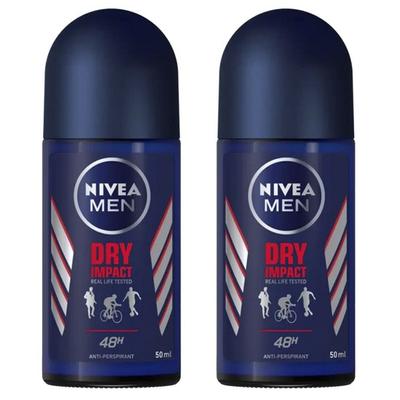 Шариковый дезодорант Dry Impact 48H, 2 шт., 50 мл