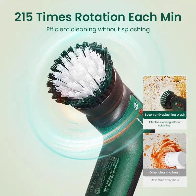 Bosch Электрическая чистящая щетка Многофункциональный электрический инструмент Универсальная щетка с 6 головками