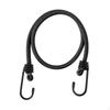 Heavy Duty Bungee Cord with Hooks Elastic Rope Black Multipurpose for Industrial Luggage Rack Trucks