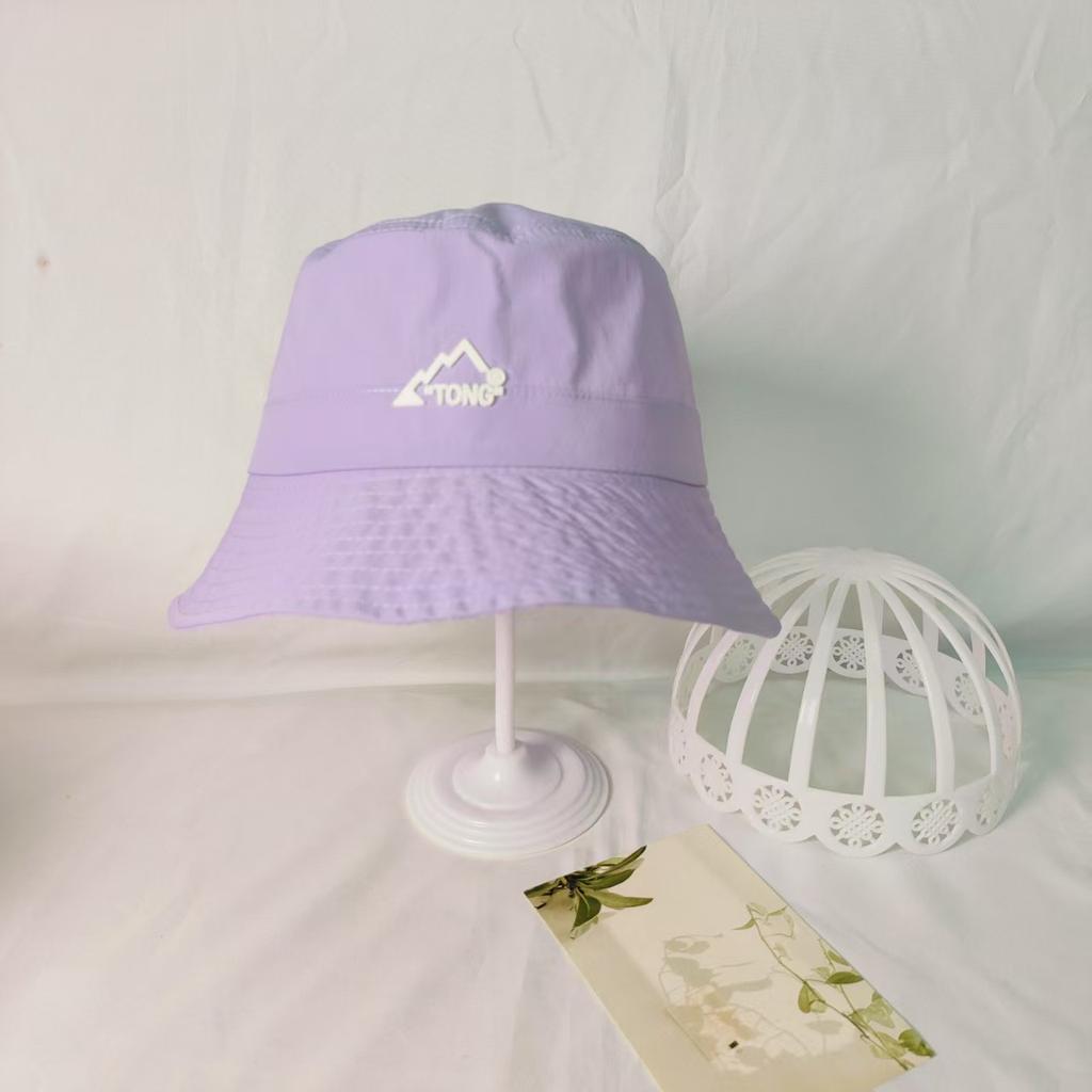 Outdoor hiking hat men's and women's sun protection quick-drying hat showing face small sun hat fishing bucket hat camping hat versatile