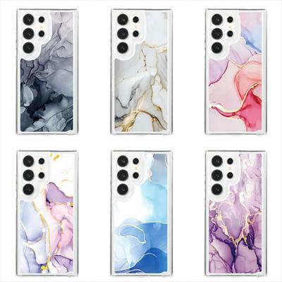 Мраморный прозрачный чехол для телефона Samsung Galaxy S24 S22 S23 Plus Note 20 Ultra S21 S20 FE, силиконовый мягкий противоударный чехол из ТПУ
