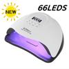 LEDs Nail Lamp for Manicure Gel Polish Drying Machine with Large LCD Touch 66LEDS Smart Nail Dryer