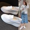 Туфли для медсестер женские мягкие подошвы дышащие медицинские маленькие белые туфли 2025 весна новые беременные женщины Doudou одиночные туфли