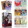 Набор самодельных карт Yu-gi-oh Потрясающий Белоглазый Дракон Темный Маг 100 карт