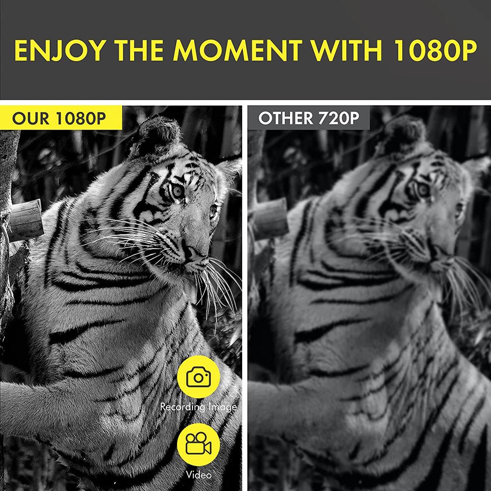 Перезаряжаемый HD цифровой телескоп R7, 5-кратный зум, 300 м, инфракрасный монокуляр ночного видения для охоты, кемпинга, записи видео