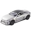 1/32 LEXUS LC500 Alloy Sports Car Model Diecast Metal Toy Racing Vehicle Car Model Simulation Sound and Light Collection Children Gift
