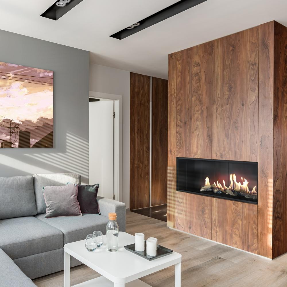 Gas Fireplace KRATKI LEO 100 front facing propane butane FI 100/150 9,5 kW