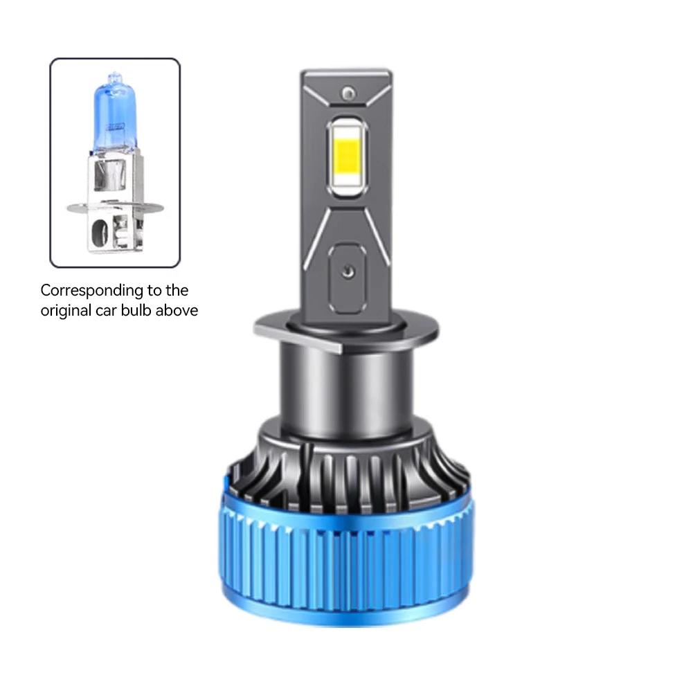 Суперяркие светодиодные лампы H3 H4 H7 4500LM H1 H8 H9 H11 для автомобилей 9005 HB3 9006 HB4 9012 HIR2 для противотуманных фар 6000K Universal