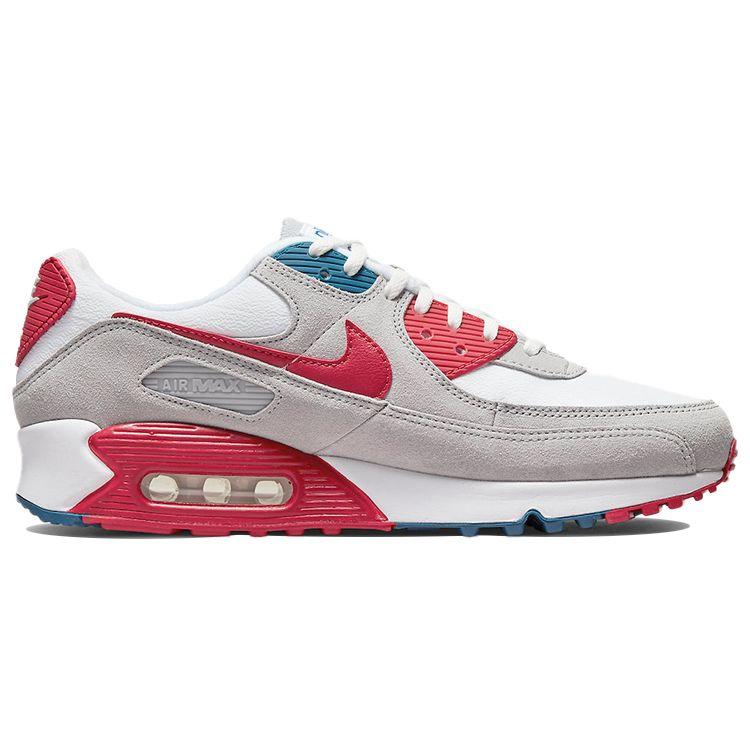 Nike Кроссовки Air Max 90 Athletic Club - University Red Мужские Белый Светло-Дымчато-Серый DQ8235-001
