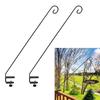 2 шт. удлиненный крючок для ограждения настила крючок для поручня прочный крючок для кормушки для птиц регулируемый для плана кормушки для птиц