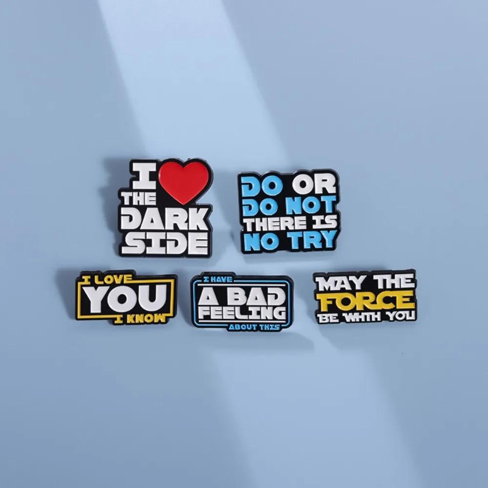 Панк Креативные Научно-фантастические Фильмы Эмалевые Значки Значок Индивидуальный Готический Фильм Лацкан Значок Брошь для Поклонников Детей Друга Модные Аксессуары