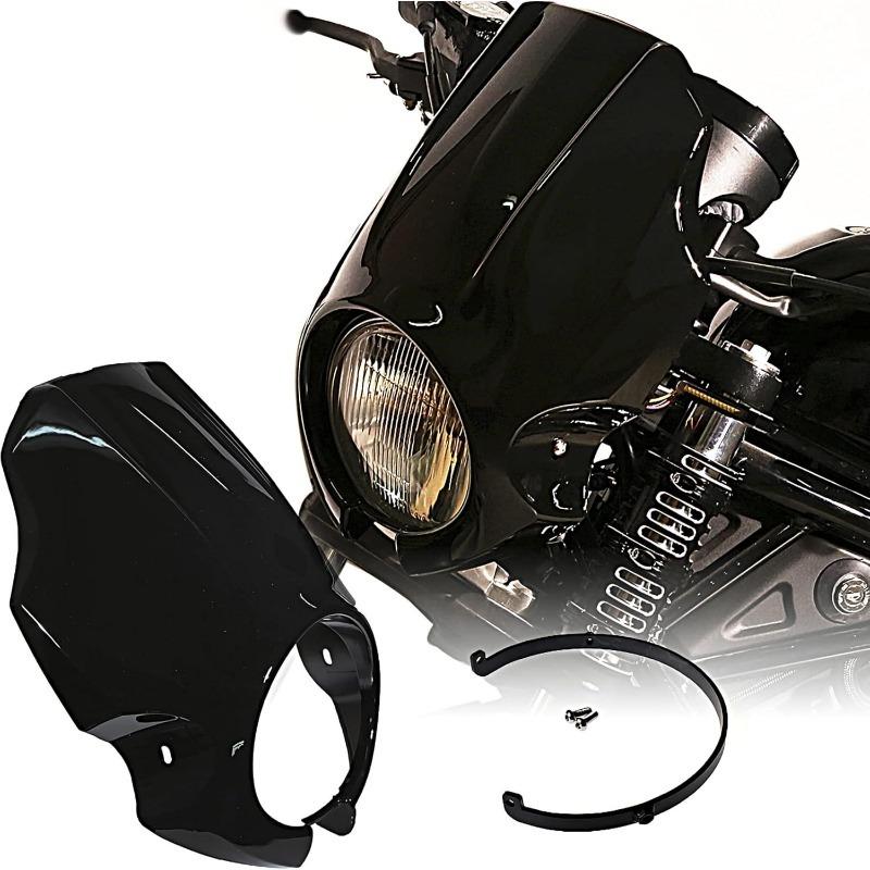 Передний Обтекатель Фары Мотоцикла Маска Ветрозащитный Кожух Защита для Honda Rebel CMX300 CMX500 2017 2018