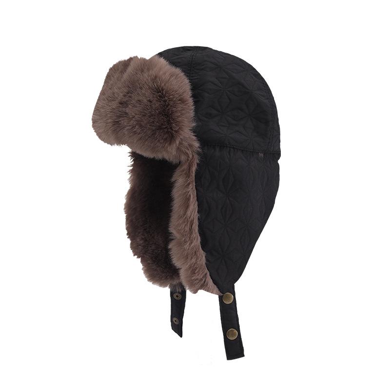 Unisex Winter Korean Style Aviator Hat with Ear Protection - Ideal for Riding, Skiing, and Cold Weather
