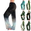 Womens Pajama Pants Sleepwear Casual Drawstring Elastic Waist Pants Comfy Straight Yoga Loose Trousers
