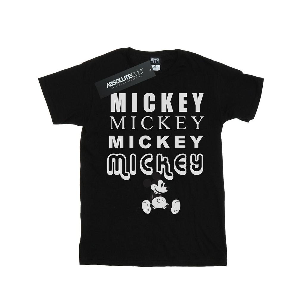 Disney Mens Mickey Mouse Sitting T-Shirt