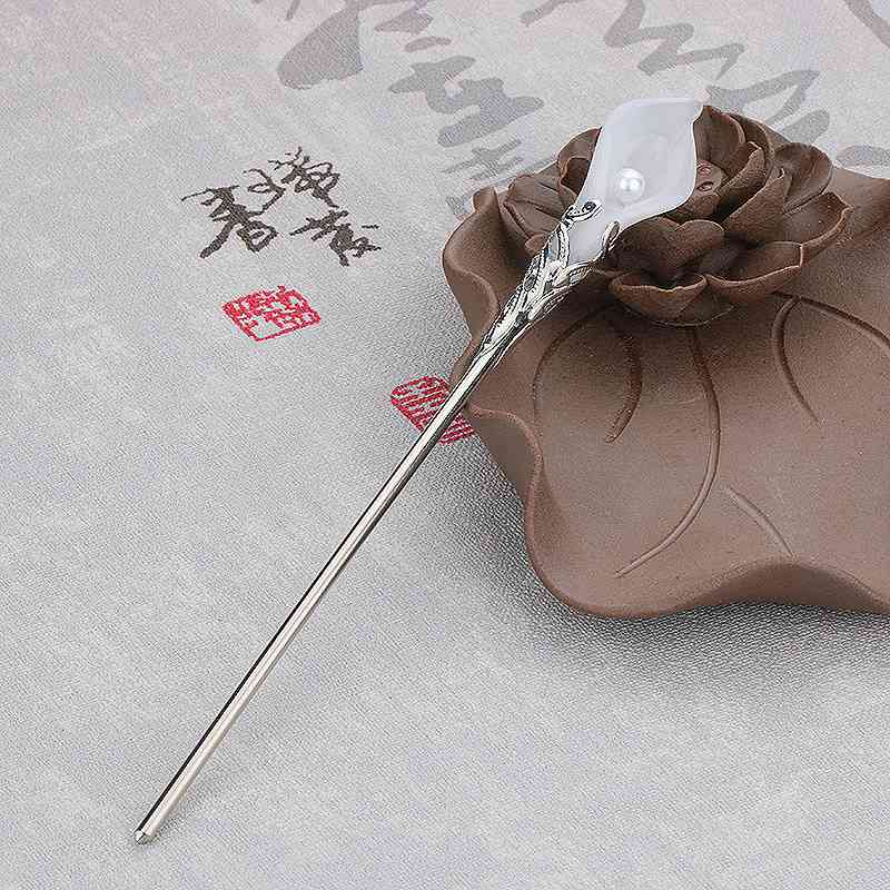 Одежда, застежка для волос Bianhua, винтажные головные уборы, заколка для волос, шпилька с кисточкой, прическа, булавка в древнем стиле, ханьские китайские аксессуары для волос, классический двор