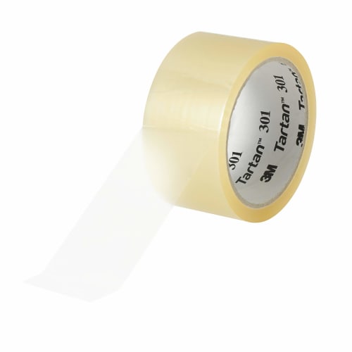 Упаковочная лента 3M Tartan Gum Tape 48 мм x 49 м 10 рулонов в упаковке 301T-4849-10R