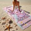 Rainbow Unicorn Fantasy Beach Towel, Super Soft Microfiber, Gift for Her/Him, Birthday, for Pool, Beach, Travel, Home Decor Fan gifts