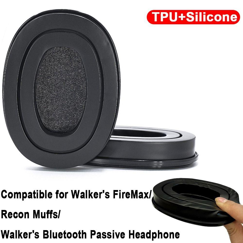 1 pair TPU Headphone Ear Pads for Walker's FireMax/Recon Muffs/Walker's Bluetooth Passive
