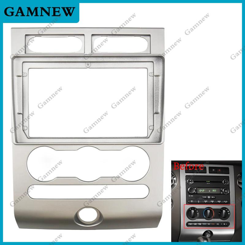 9 Inch Car Frame Fascia Adapter Android Radio Dash Fitting Panel Kit For Ford Expedition 2007-2015