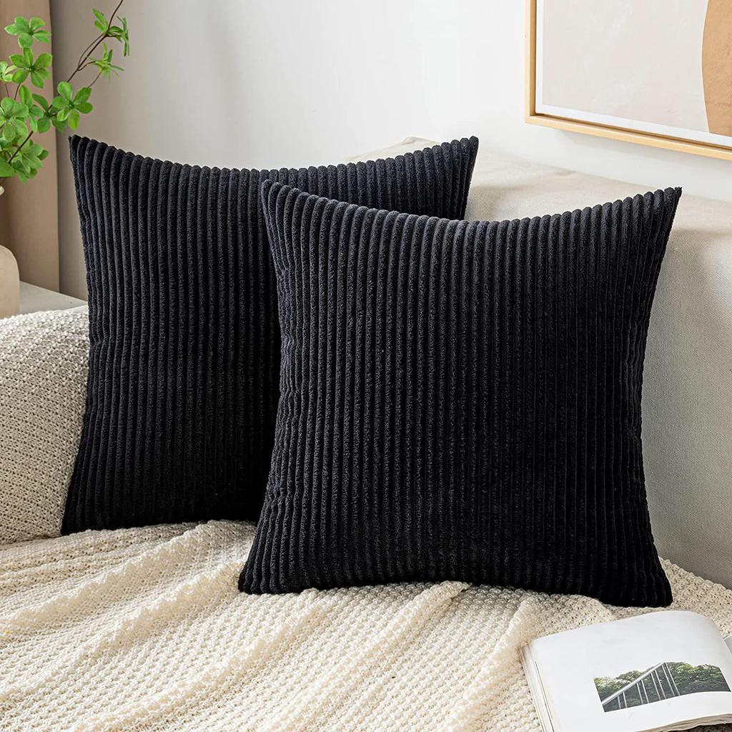 Чехол для подушки Nordic Solid Color Cordour в полоску