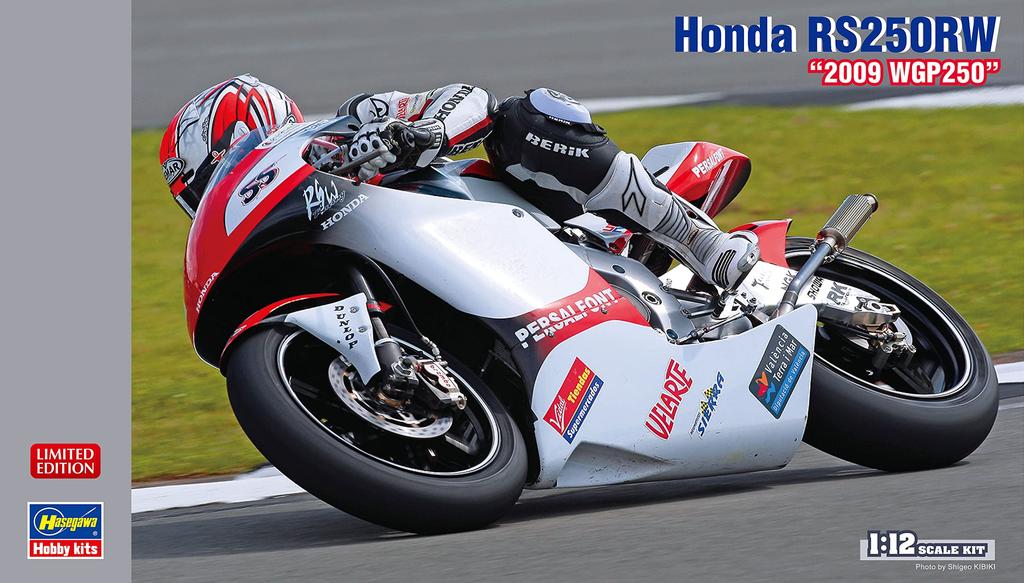 Hasegawa Honda RS250RW 2009 WGP250 Plastic Model 21742 1/12