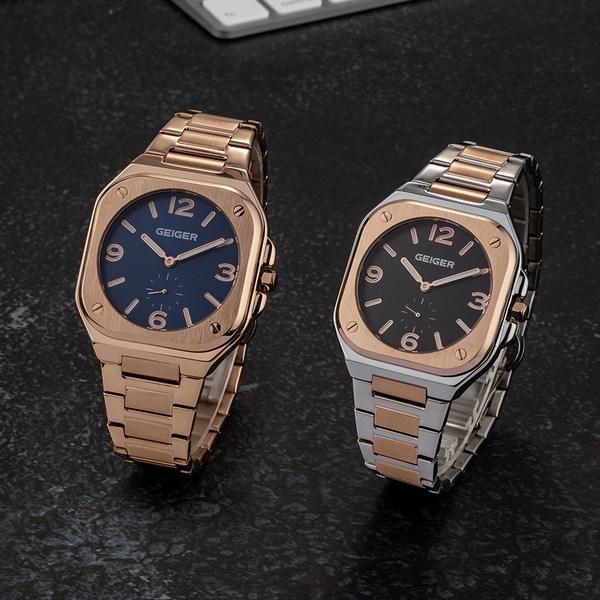 Мужские металлические часы Geiger Graz, популярные корейские часы