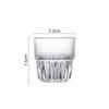 155ml/250ml/316ml Coffee Glass Transparent Cups Crystal Glass  Milk Cup Juice Cup Tea Cup Commemorative Cups Glasses