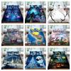 Duvet Cover Catton 3D Printing Home Textiles with Pillowcase Soft Quilt Cover Children Teen Bedding Cover Suit