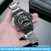 Легкий титановый ремешок для Casio GWG-B1000 3-го поколения Big Mud King Модифицированный металлический ремешок для часов Мужские Браслет аксессуары