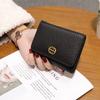 100% Genuine Leather Women Wallets Short Purse Soft First Layer of Cowhide Billfold For Ladies Gorgeous Trifold Card Holder